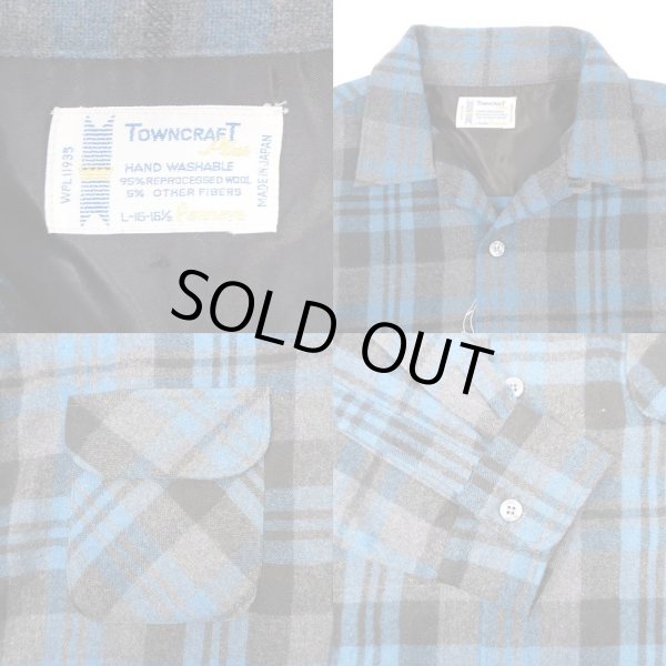 画像4: 70's Towncraft ウールシャツ “DEADSTOCK” (4)