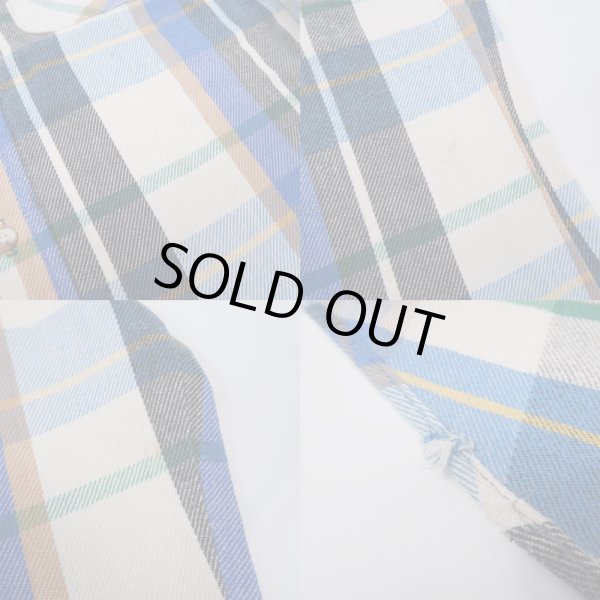 画像4: 80's FIVE BROTHER ヘビーネルシャツ "MADE IN USA" (4)