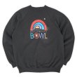 画像1: Early 90's HOLLYWOOD BOWL プリントスウェット "BLACK / MADE IN USA" (1)