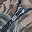 画像3: 90's WHITE WATER OUTDOORS リアルツリーカモ柄 フルジップ スウェットパーカー (3)
