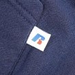 画像4: 90-00's RUSSELL コーポレートロゴ スウェットパーカー "NAVY" (4)