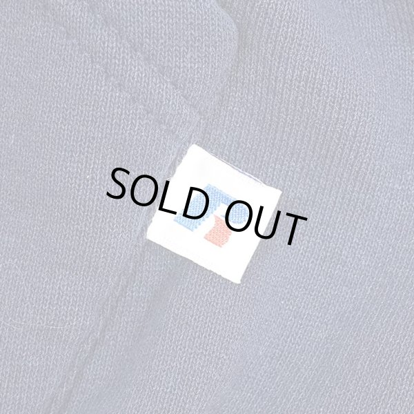 画像4: 90-00's RUSSELL コーポレートロゴ スウェットパーカー "NAVY" (4)