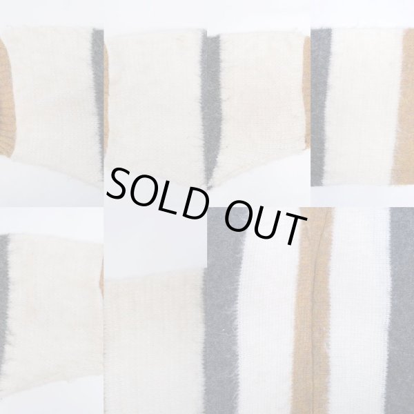 画像4: 60's BRENT ストライプ柄 アクリルカーディガン (4)