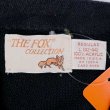 画像2: 80's THE FOX アクリルカーディガン "MADE IN USA / BLACK" (2)