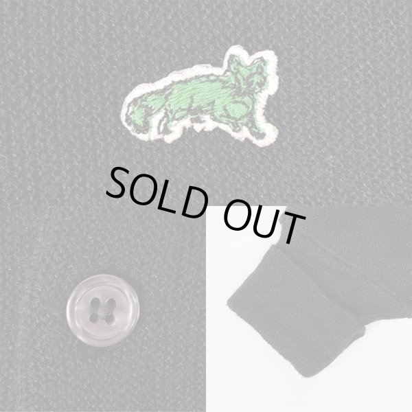 画像3: 80's THE FOX アクリルカーディガン "MADE IN USA / BLACK" (3)