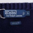 画像2: 90's Polo Ralph Lauren Vネック コットンニット (2)