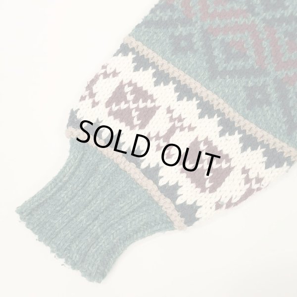 画像3: 80's Woolrich 総柄 コットンニット “MADE IN USA” (3)