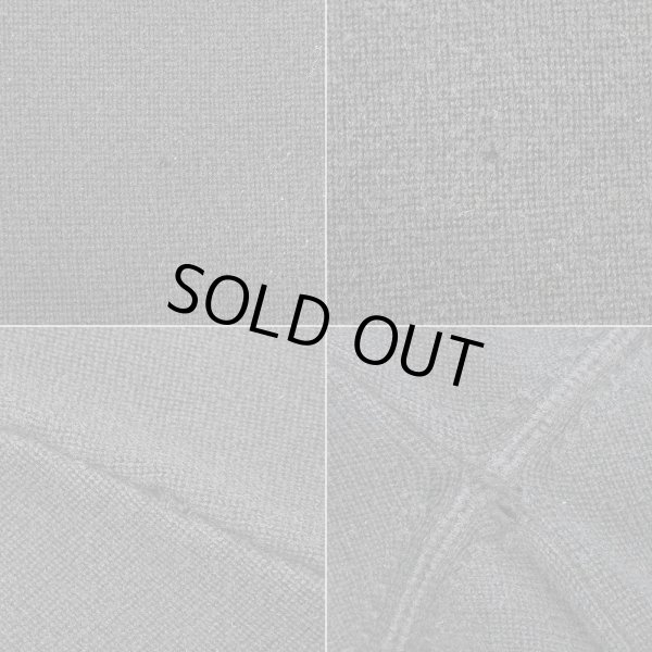 画像3: 00's Eddie Bauer ハイネック コットンニット “FADE BLACK” (3)