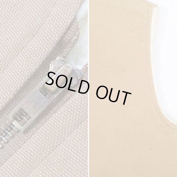 画像4: 70-80's Carhartt ボアライナー ダックベスト (4)