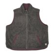 画像2: 00's Carhartt リバーシブルベスト "BURGUNDY × GRAY" (2)
