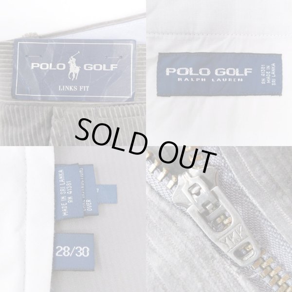 画像3: 90's Polo Ralph Lauren 太畝コーデュロイパンツ "POLO GOLF / DEADSTOCK" (3)