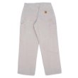 画像2: 00's Carhartt ダックペインターパンツ "LIGHT GRAY" (2)