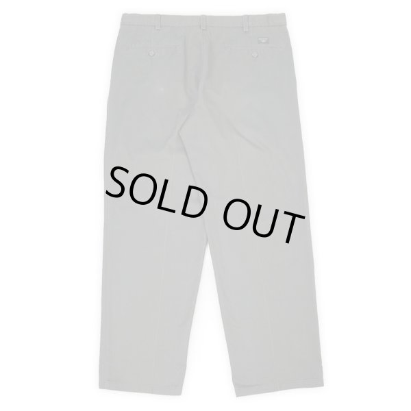 画像2: 00's DOCKERS 2タック チノトラウザー “GRAY / W34 L30” (2)