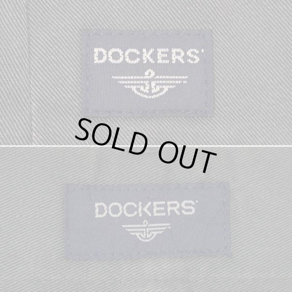 画像3: 00's DOCKERS 2タック チノトラウザー “GRAY / W34 L30” (3)