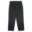 画像1: 00's Lee 2タック チノトラウザー "DEADSTOCK / BLACK / W36 L30" (1)