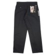画像2: 00's Lee 2タック チノトラウザー "DEADSTOCK / BLACK / W36 L30" (2)
