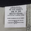 画像4: 00's Lee 2タック チノトラウザー "DEADSTOCK / BLACK / W36 L30" (4)