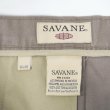 画像3: 00's SAVANE 2タック チノトラウザー "DEADSTOCK / W36 L30" (3)