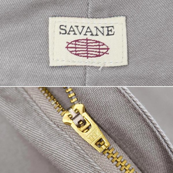画像4: 00's SAVANE 2タック チノトラウザー "DEADSTOCK / W36 L30" (4)