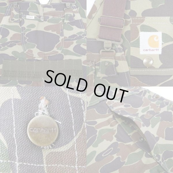 画像5: 80's Carhartt ダックハンターカモ柄 オーバーオール "MADE IN USA / DEADSTOCK" (5)