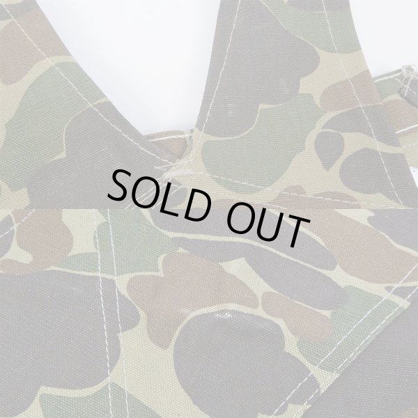 画像6: 80's Carhartt ダックハンターカモ柄 オーバーオール "MADE IN USA / DEADSTOCK" (6)