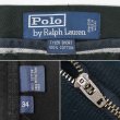画像4: 90's Polo Ralph Lauren 2タック チノショーツ "TYLER SHORT / BLACK" (4)