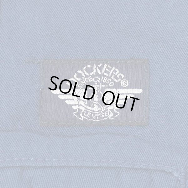 画像3: 90's DOCKERS 2タック チノショーツ "DEADSTOCK / NAVY" (3)