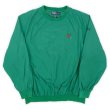 画像1: 90's Polo Ralph Lauren ナイロンプルオーバー "GREEN" (1)