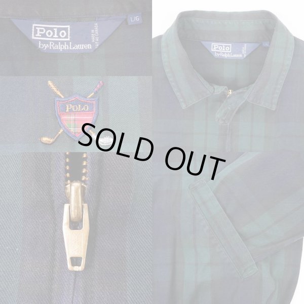 画像3: 90's Polo Ralph Lauren チンスト付き スウィングトップ "ブラックウォッチ" (3)