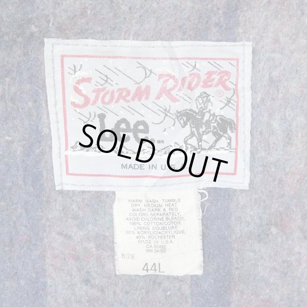 画像3: 80's Lee STORM RIDER デニムジャケット "MADE IN USA / 44L" (3)