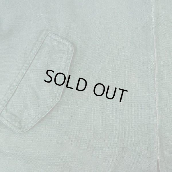 画像4: 90's GREEN LEAVES フルジップ コットンフーディージャケット (4)