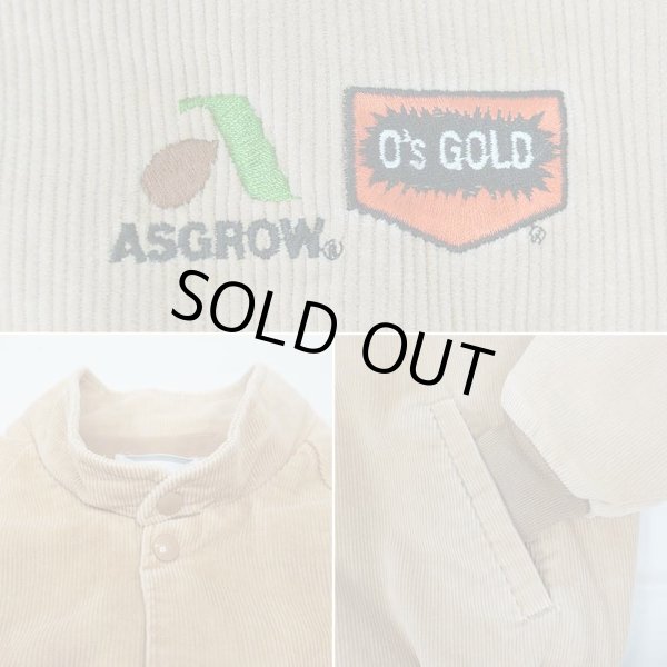 画像4: 80's K-BRAND 企業ロゴ コーデュロイ ブルゾン "MADE IN USA" (4)