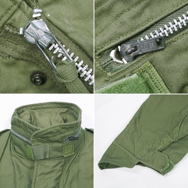 画像5: 60's US.NAVY M-65 2nd フィールドジャケット "Gray Liner / NMCB Stencil" (5)