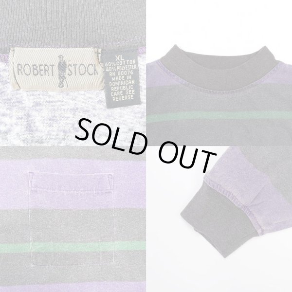 画像3: 90's ROBERT STOCK L/S ポケットTシャツ (3)