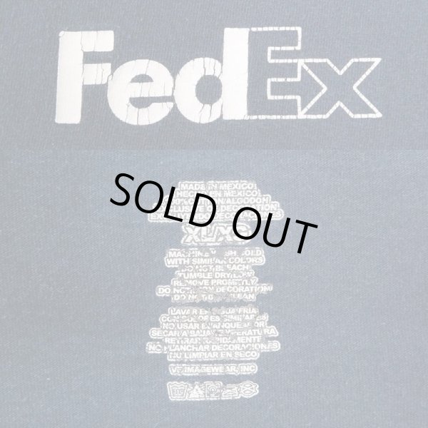 画像2: 00's FedEX ロゴプリントTシャツ (2)