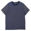 画像1: 00's Eddie Bauer ピンボーダー柄 Tシャツ (1)