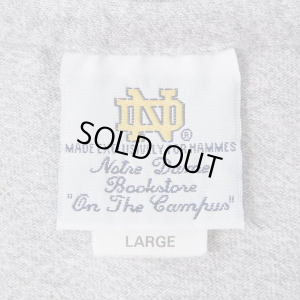 画像2: 90's University of Notre Dame カレッジプリントTシャツ "MADE IN USA" (2)
