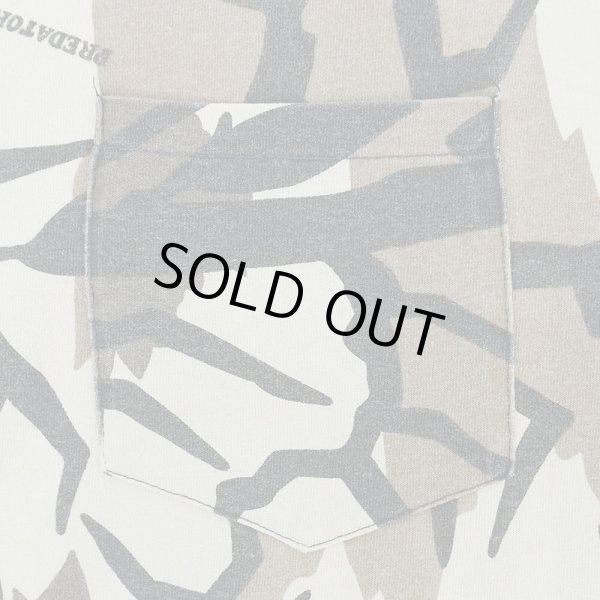 画像3: 90's PREDATOR CAMOUFLAGE プレデターカモ柄 L/S ポケットTシャツ "MADE IN USA" (3)