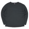 画像1: 90's Patagonia Capilene ベースレイヤーカットソー "BLACK / MADE IN USA" (1)