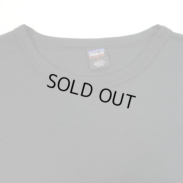 画像3: 90's Patagonia Capilene ベースレイヤーカットソー "BLACK / MADE IN USA" (3)