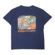 画像1: 00's RAY TROLL アートTシャツ  "FISH AND CHIPS" (1)