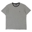 画像1: 90's Polo Ralph Lauren マルチボーダーTシャツ "BLACK×WHITE" (1)