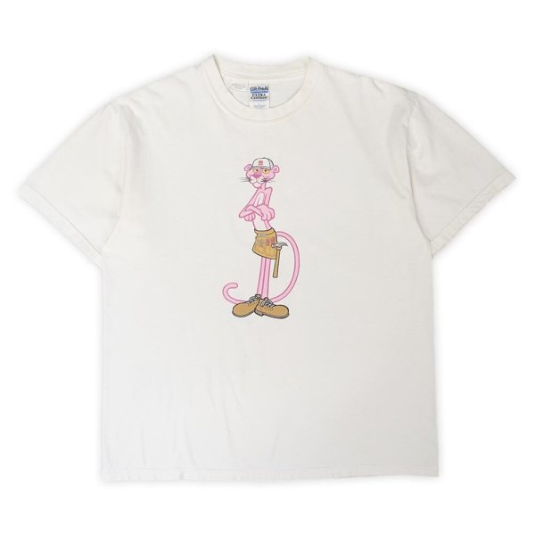 画像1: 00's Pink Panther キャラクタープリントTシャツ (1)