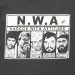 画像2: 00's N.W.A "NARCOS WITH ATTITUDE" パロディプリントTシャツ (2)
