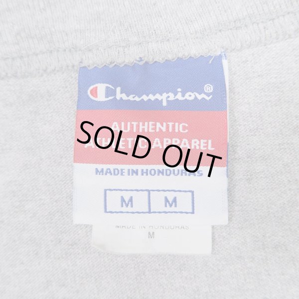 画像2: 00's Champion 無地Tシャツ “GRAY” (2)