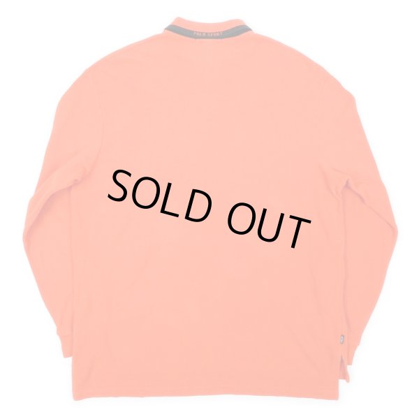 画像2: 90's POLO SPORT L/S ポロシャツ (2)