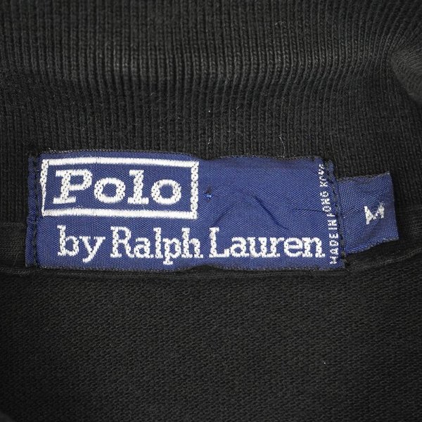画像2: 90's Polo Ralph Lauren ポロシャツ “BLACK” (2)