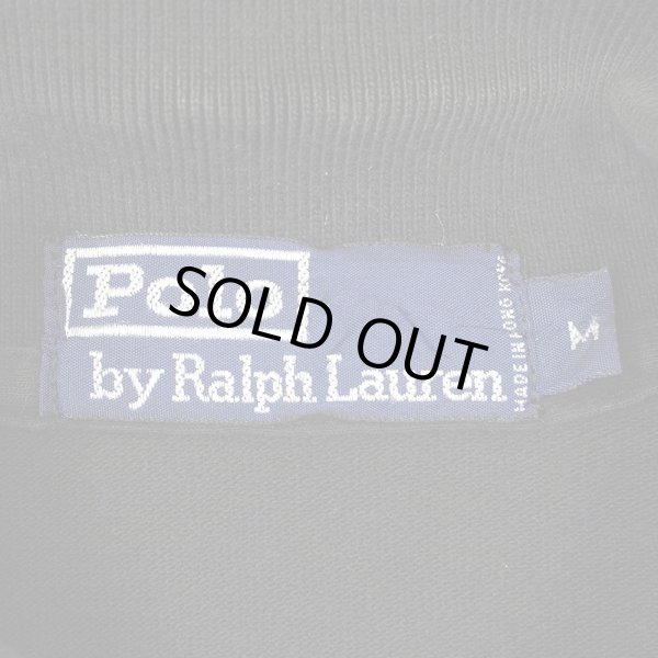 画像2: 90's Polo Ralph Lauren ポロシャツ “BLACK” (2)