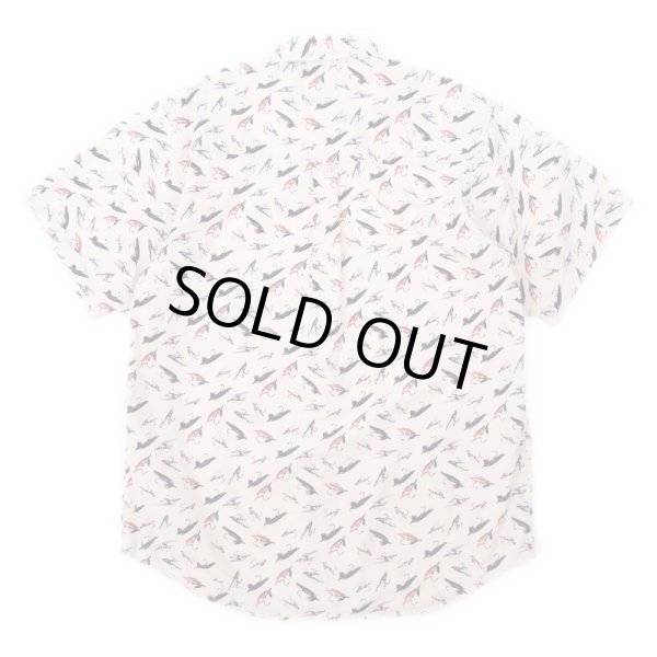 画像2: 90's Columbia S/S 総柄 ボタンダウンシャツ (2)