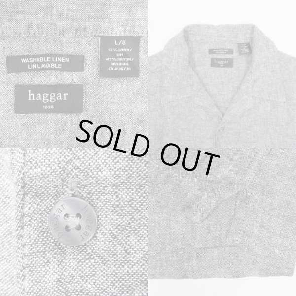 画像3: 00's hagger S/S オープンカラーシャツ (3)